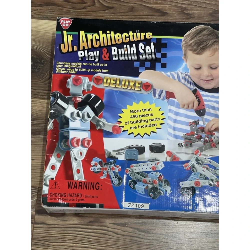 Play Go Jr. Architecture Play & Build Deluxe‎ Set Ages 6+